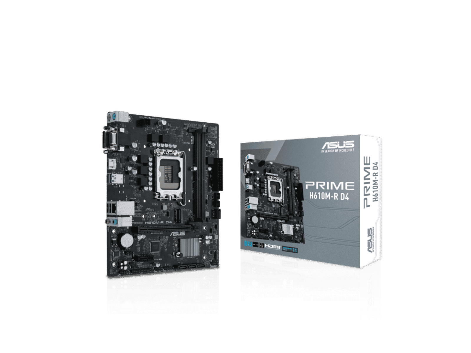 Asus PRIME H610M-D D4 LGA 1700 Motherboard